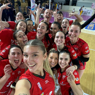 Il selfie della vittoria. La Futura può festeggiare l'accesso alla Pool Promozione di A2