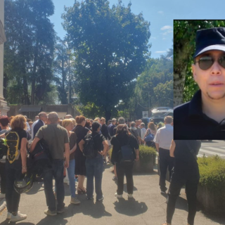 L’abbraccio di tanti amici per Fabio Vidili, infermiere amatissimo: «Eri e resterai sempre luce»