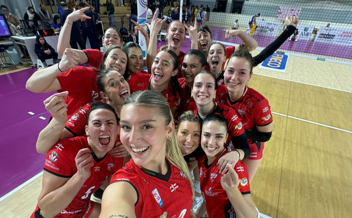 Il selfie della vittoria. La Futura può festeggiare l'accesso alla Pool Promozione di A2
