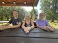 Da sinistra Venco, Comerio e Palomba