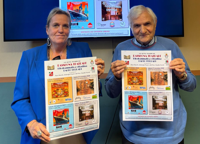 Quattro commedie a teatro per sostenere le associazioni del territorio. Al via la rassegna benefica della Filodrammatica “Paolo Ferrari”