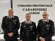 Da sinistra: il capitano Galesi, il colonnello Gagliardo e il maggiore Convertino