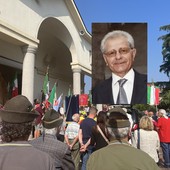 VIDEO. Ciao Angelo, mai così tante bandiere: «Ci hai tenuti uniti a valori fondamentali»