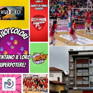 Colori, supereroi e sorrisi: Futura Volley e SuperDreams insieme per regalare gioia ai bambini
