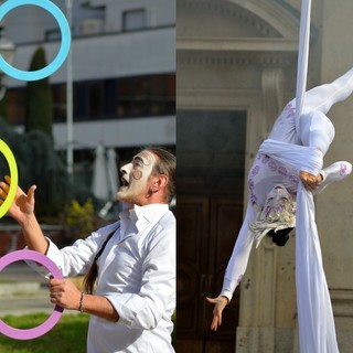 A Gallarate torna lo spirito olimpico: il centro si trasforma in un teatro vivente tra fuoco, luce e visioni del futuro