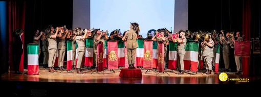 La fanfara a Crescentino, applauditissima