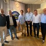 Luca Ferrazzi, secondo da sinistra, con Piero Galparoli e Daniele Parisi, referenti dei comitati varesini accanto a lui, nella sede di Futuro Nazionale in via Sanvito Luca Ferrazzi, secondo da sinistra, con Piero Galparoli e Daniele Parisi, referenti dei comitati varesini accanto a lui, nella sede di Futuro Nazionale in via Sanvito