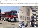 Cimeli tigrotti in salvo: «Grazie, vigili del fuoco»
