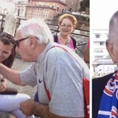 Giannino e la cerimonia di "investitura tigrotta" di un giovane sudafricano 13 anni fa a Roma Giannino e la cerimonia di "investitura tigrotta" di un giovane sudafricano 13 anni fa a Roma