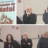 VIDEO. Ginetto Grilli canta il Natale alla Provvidenza: «Volete le mie storie anche dopo i cent'anni? Io ci sarò, voi non fate scherzi»