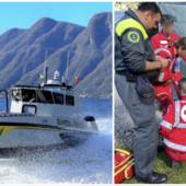 Imbarcazione affonda nel lago di Como, diportista salvato dalla Guardia di Finanza Imbarcazione affonda nel lago di Como, diportista salvato dalla Guardia di Finanza