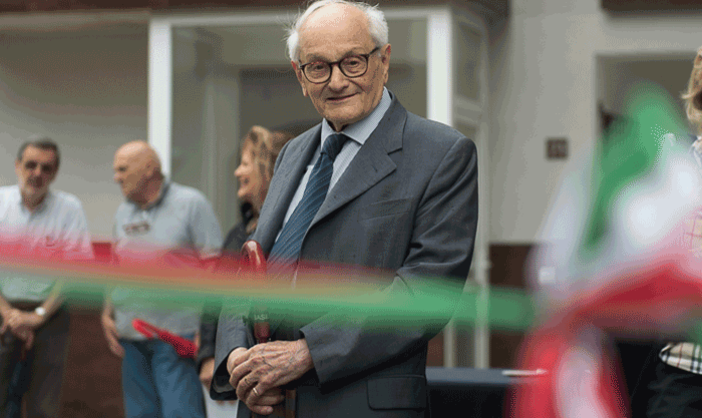 Il senatore e sindaco emerito di Busto Gian Pietro Rossi