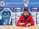 Leandro Greco, allenatore della Pro Patria alla vigilia del match col Brescia