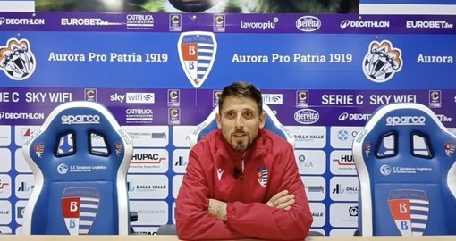 Pro Patria, dopo la prima vittoria «serenità ma anche umiltà» Pro Patria, dopo la prima vittoria «serenità ma anche umiltà»