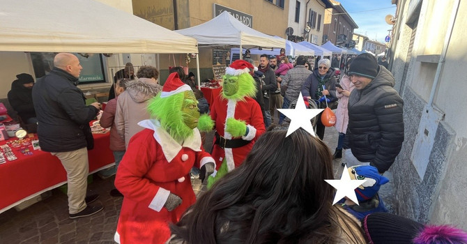 Persino il Grinch deve cedere al fascino del Natale, a Solbiate Persino il Grinch deve cedere al fascino del Natale, a Solbiate