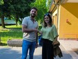 Gianluca Marta con il commissario prefettizio Angela Marta Nastasi Gianluca Marta con il commissario prefettizio Angela Marta Nastasi