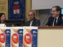 Giorgio Paglini pochi giorni fa durante la presentazione di BA Estate, accanto al sindaco Antonelli e alla vicesindaco Maffioli