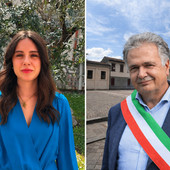 Il sindaco Lucio Ghioldi e l’assessore Giada Martucci di Solbiate Olona