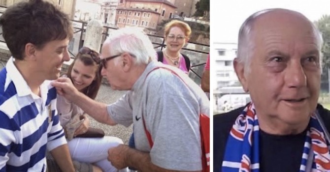 Giannino e la cerimonia di "investitura tigrotta" di un giovane sudafricano 13 anni fa a Roma Giannino e la cerimonia di "investitura tigrotta" di un giovane sudafricano 13 anni fa a Roma