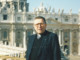 Una foto di monsignor Giovanni Giavini nel giornale della parrocchia di San Giovanni