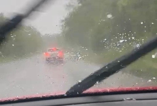 Temporale con grandine e vento forte: colpita anche la nostra provincia