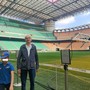 La mia prima volta con un campo veramente verde e la meraviglia. Io dirò sempre: «Vado a San Siro»