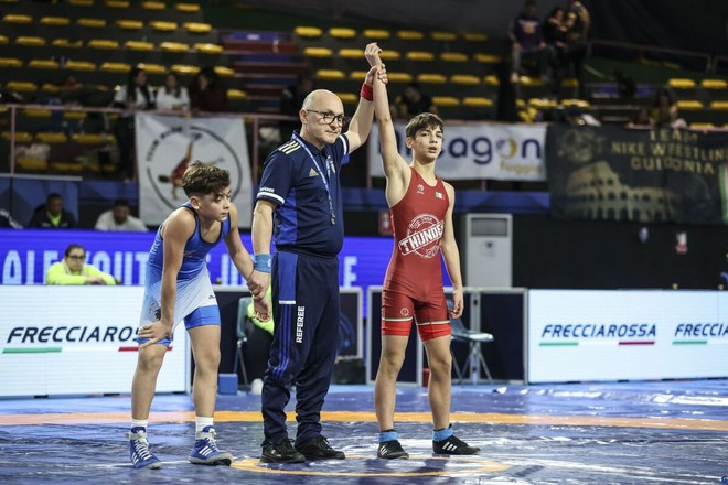 Lotta stile libero, Gallarate sul tetto d’Italia: Marangia campione nazionale Under 17