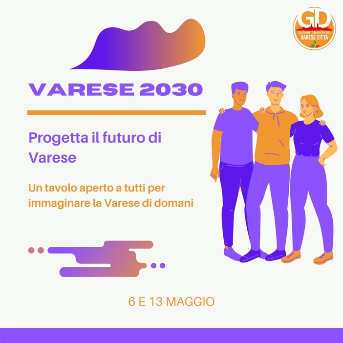 “Varese 2030”, due appuntamenti per scrivere il furturo dei giovani in città