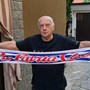 Giannino Gallazzi. Sotto, la festa nel giorno della promozione Giannino Gallazzi. Sotto, la festa nel giorno della promozione