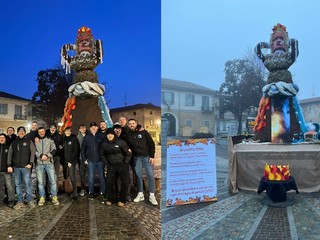 La Gioeubia di Gorla Maggiore in piazza Martiri della Libertà
