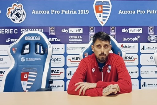 Leandro Greco, allenatore Pro Patria
