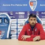 Leandro Greco, allenatore Pro Patria