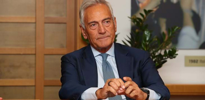 Il presidente Gravina