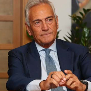 Il presidente Gravina