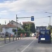L'incidente in via Morelli a Olgiate L'incidente in via Morelli a Olgiate