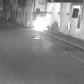 Le immagini riprese dalla videosorveglianza
