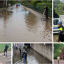 Interventi in particolare nel nord della provincia e in Valceresio per liberare strade e case dall'acqua e dalle piante cadute (foto Corpo Volontari di Protezione Civile - Nucleo Mobile di Pronto Intervento)