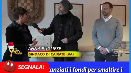 Ex Insa: il sindaco di Cairate Anna Pugliese richiama le telecamere di Striscia