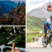 Stefano Galante, 52 anni il 14 agosto, spinge sulle salite dell'amata Valtellina Stefano Galante, 52 anni il 14 agosto, spinge sulle salite dell'amata Valtellina