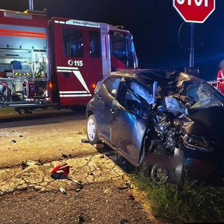 Tradate, incidente nella notte sulla Varesina: un ferito portato al Circolo con l'elisoccorso