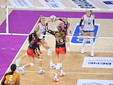 Scandicci-Uyba 3-1: alcune fasi del match (foto Lega Volley Femminile serie A) Scandicci-Uyba 3-1: alcune fasi del match (foto Lega Volley Femminile serie A)