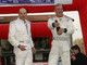 Diocleziano Toia (a destra) con Denis Tonetto al Rally dei Laghi