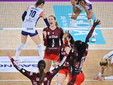 Scandicci-Uyba 3-1: alcune fasi del match (foto Lega Volley Femminile serie A) Scandicci-Uyba 3-1: alcune fasi del match (foto Lega Volley Femminile serie A)