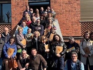 I volontari al termine del corso di formazione