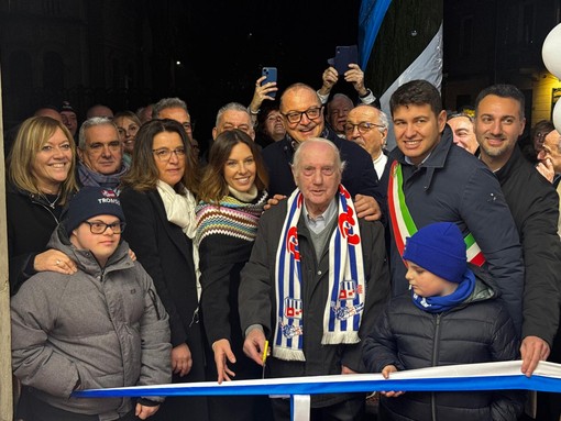 Nuova casa per il Pro Patria Club. Taglio del nastro denso di passione