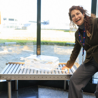 L'inaugurazione della mostra a Malpensa (credits Malapelle)