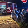Tradate, incidente nella notte sulla Varesina: un ferito portato al Circolo con l'elisoccorso Tradate, incidente nella notte sulla Varesina: un ferito portato al Circolo con l'elisoccorso