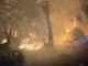 Incendi in Val d'Ossola causati dai fulmini dei temporali: elicotteri in azione su più fronti