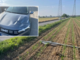 Incidente in via Biella, un cartello che rimbalza tra Dairago e Legnano, illeso miracolosamente l'automobilista