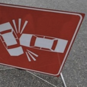 Auto sbatte in galleria, traffico bloccato sulla 336 di Malpensa Auto sbatte in galleria, traffico bloccato sulla 336 di Malpensa